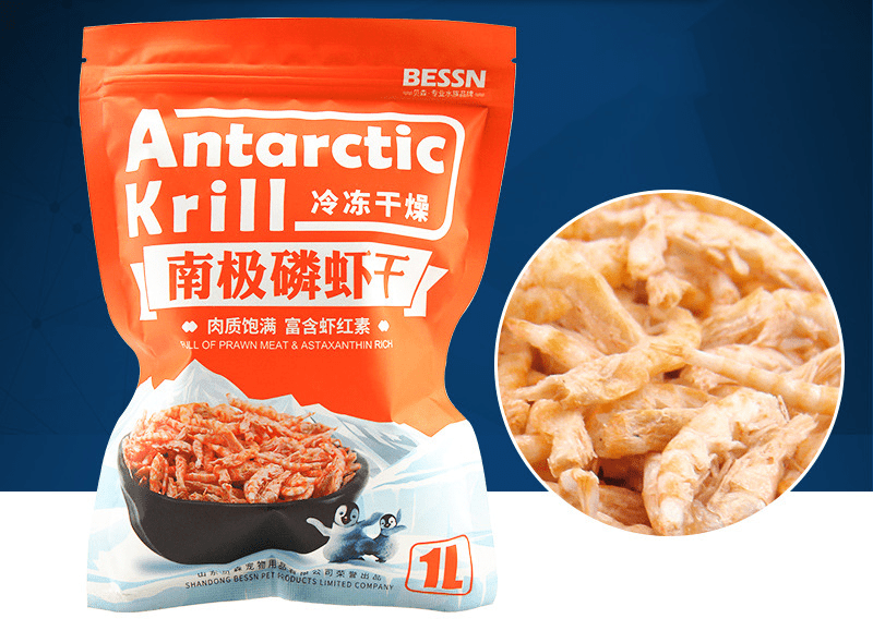 Thức ăn cho cá chép sư tử Bessn Antarctic Krill