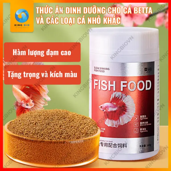 Cám cho cá betta Yee fish food