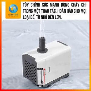 Máy bơm chìm Yee thế hệ mới 2 nắp hút thông minh - Ảnh 4