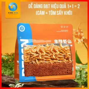 Thức Ăn 2 Trong 1 Bessn - Cám nổi + Tôm đỏ đông khô – Dinh dưỡng toàn diện, tăng màu vượt trội - Ảnh 3