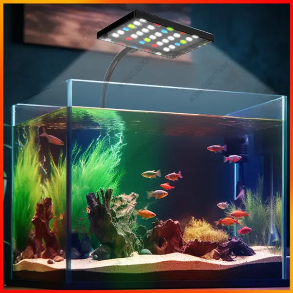 Đèn led kẹp usb Zhiyang cho hồ cá - chiếu sáng đẹp, tuỳ chỉnh linh hoạt, hỗ trợ thuỷ sinh - Ảnh 4