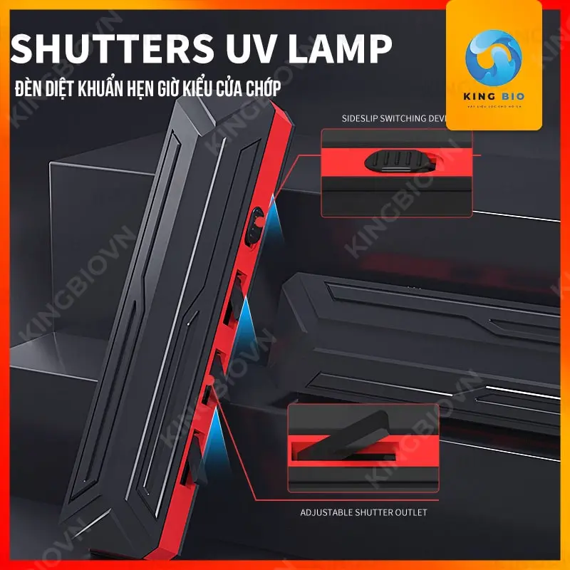 đèn uv cho hồ cá Zhiyang 2 Đèn UV Zhiyang cao cấp cho hồ cá – Có tính năng hẹn giờ, điều chỉnh được công suất của đèn - Ảnh 3