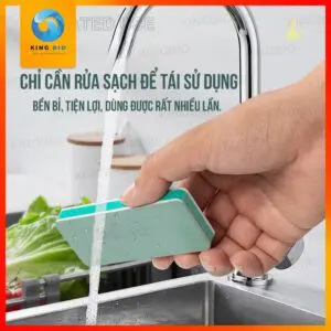 Miếng tẩy cặn canxi cho hồ cá – Vệ sinh kính hồ cá, tẩy canxi không lo trầy xước - Ảnh 4