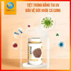 Trùng huyết đông khô Bessn – thức ăn dinh dưỡng an toàn, tiện lợi cho cá cảnh - Ảnh 4