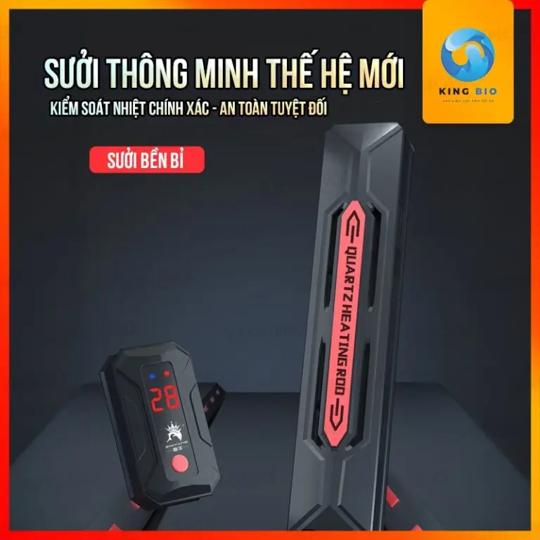 Thanh sưởi hồ cá Zhiyang lõi thạch anh