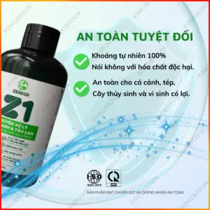 Chế phẩm sinh học xử lý rêu tảo hồ cá Z1 Zenkoi - Ảnh 4