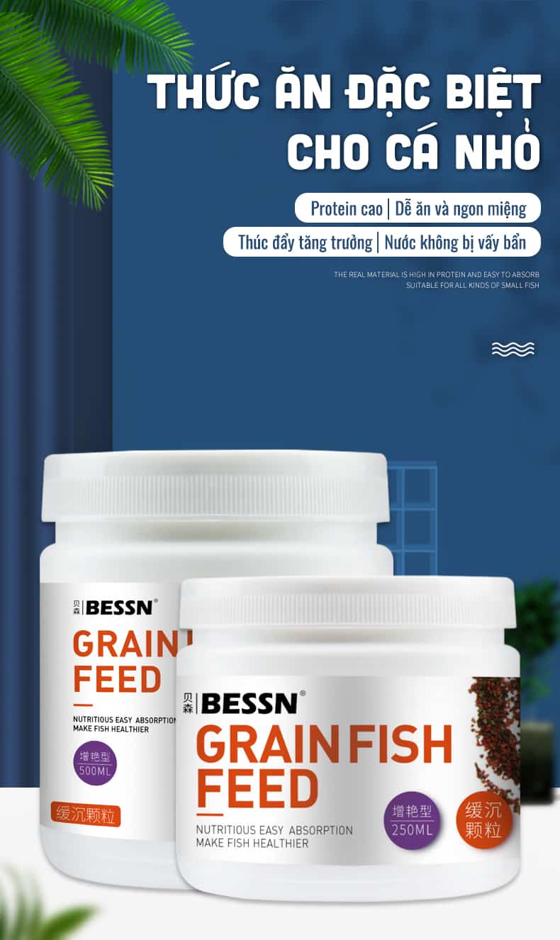 Cám Bessn Grain Fish Feed