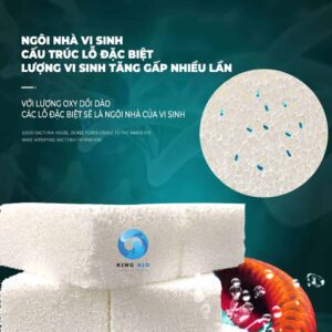 Sứ lọc vuông Nano Bio Culture Brick No1 - Ảnh 3