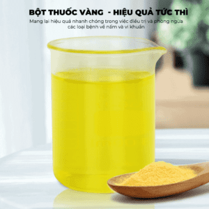 Thuốc vàng trị bệnh cho cá cảnh YEE Yellow Powder - Ảnh 3