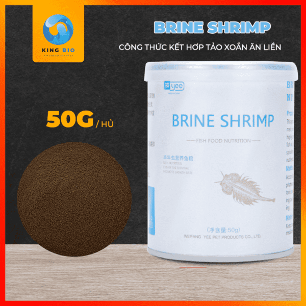 Artemia Sấy Khô Yee Brine Shrimp Loại đặc Biệt Bổ Sung Thêm Vitamin
