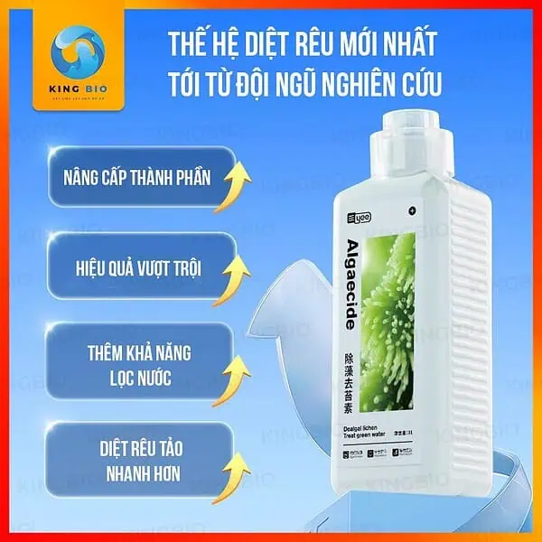Chế phẩm sinh học diệt rêu tảo Yee Algaecide - Ảnh 4