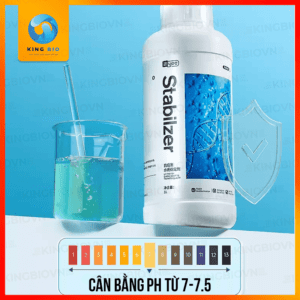 Chế phẩm sinh học cân bằng môi trường sống cho cá, khử Clo nước máy và ổn định PH Yee Stabilizer - Ảnh 4