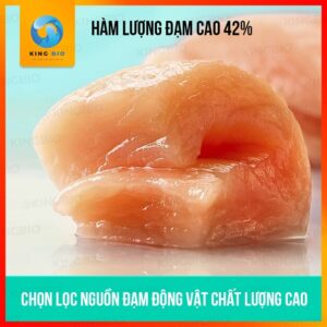 Cám Bessn Blood Parrot thức ăn hỗ trợ lên màu, giàu đạm và Vitamin cho cá hồng két - Ảnh 3