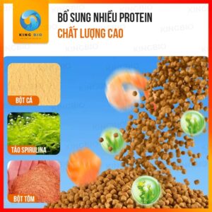 Cám cho cá vàng Yee Fish Food thức ăn cân bằng dinh dưỡng - Ảnh 2