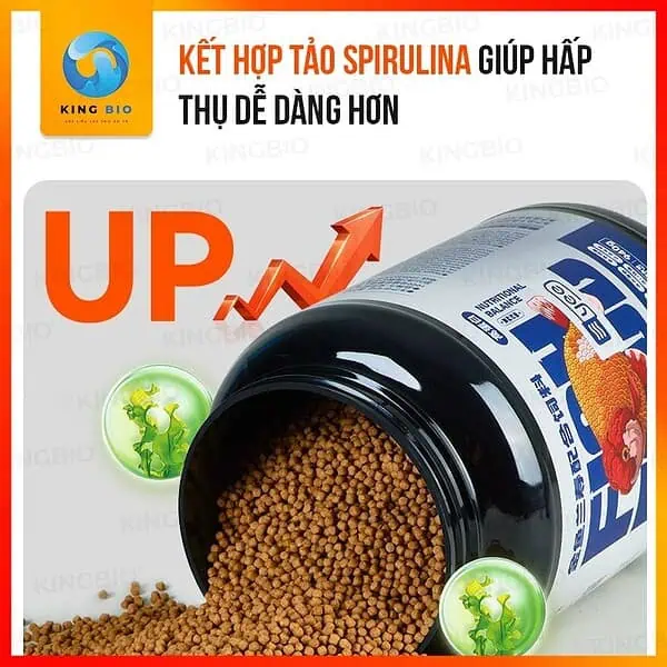 Cám cho cá vàng Yee Fish Food thức ăn cân bằng dinh dưỡng - Ảnh 5