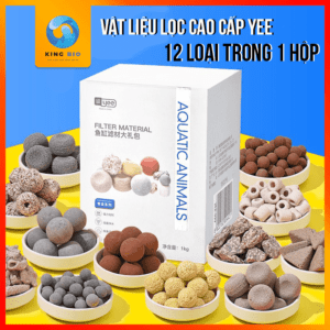 Hộp vật liệu lọc Yee Filter Material - 12 vật liệu lọc cao cấp trong 1