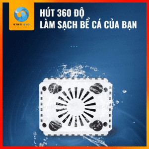 Máy bơm hút đáy 360 độ Yee cao cấp siêu êm – thiết kế sang trọng hiện đại cho bể cá - Ảnh 3