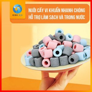 Sứ nhẫn lọc nano siêu mịn Yee vật liệu lọc cao cấp cho bể cá