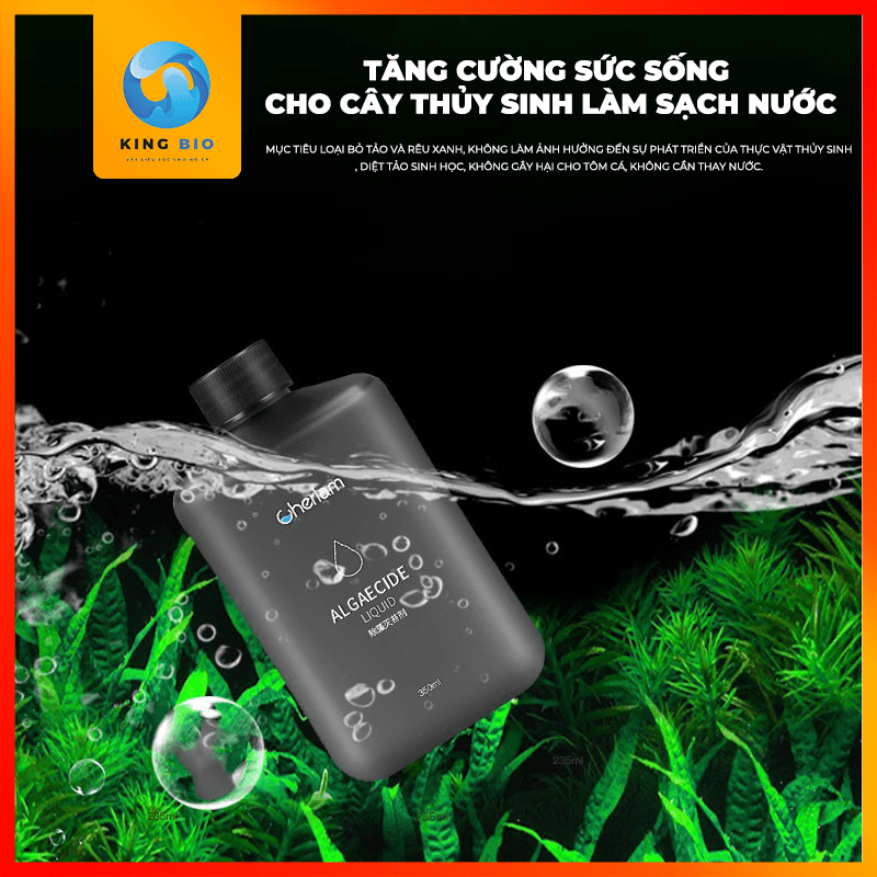 Cherlam Algaecide Dung Dịch Diệt Rêu Tảo Hại Nhanh Chóng Cho Bể Cá, Bể ...