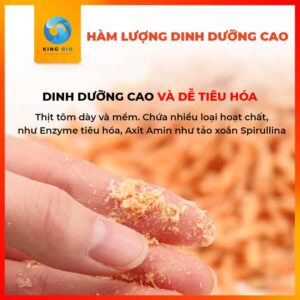 Tôm đỏ sấy khô Bessn Antarctic Krill thức ăn giàu đạm và kích màu cho cá và rùa - Ảnh 3