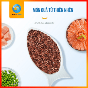 Yee Blood Worm trùng huyết sấy khô thức ăn dinh dưỡng cho cá cảnh - Ảnh 3