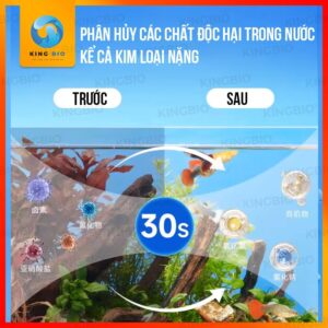 Yee Fish Lebao viên khử Clo nước máy cho bể cá cảnh (hộp 100 viên) - Ảnh 4