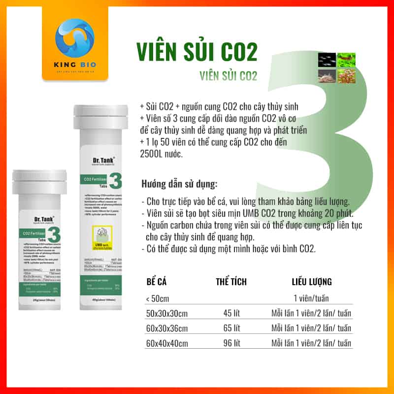 viên số 3 - viên sủi CO2