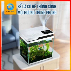 Bể cá mini thông minh để bàn Yee kính siêu trong 4K - Ảnh 3