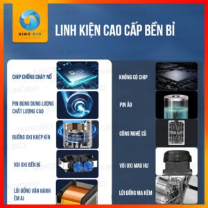 Máy sủi oxy tích điện Yee siêu êm và thời lượng pin cao - Ảnh 2