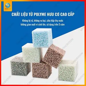 [Túi 1L] Vật liệu lọc bể cá cao cấp Voonline Hydrophilic 6S Filter Medium - Ảnh 2