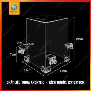 Box up ngược Acrylic Voonline – bể cá bay trang trí bể cá - Ảnh 3