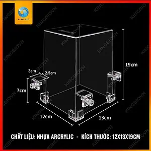Box up ngược Acrylic Voonline – bể cá bay trang trí bể cá - Ảnh 3