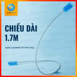Cây vệ sinh ống nước bể cá Yee 2 đầu vệ sinh dài 1m7 - Ảnh 3
