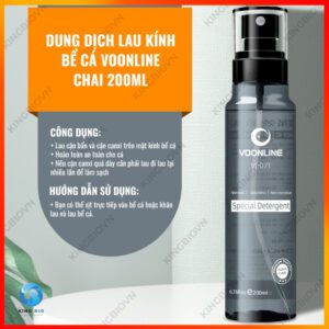 Dung dịch lâu kính bể cá Voonline
