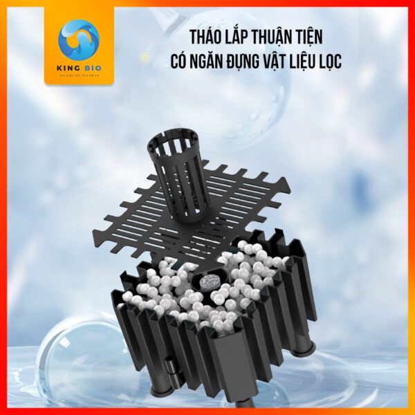 Lọc bio Yee có sẵn vật liệu lọc - Ảnh 4