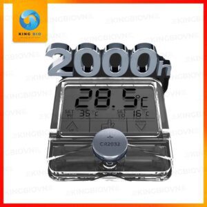 Nhiệt kế Cherlam nhiệt kế dán ngoài bể cá với độ chính xác cao - Ảnh 4