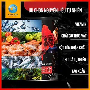 Cám cá betta Xiaoyu thức ăn giàu đạm, hỗ trợ tăng màu - Ảnh 3