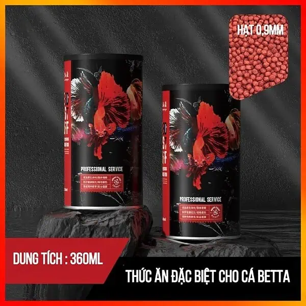 Cám cá betta Xiaoyu thức ăn giàu đạm, hỗ trợ tăng màu - Ảnh 5