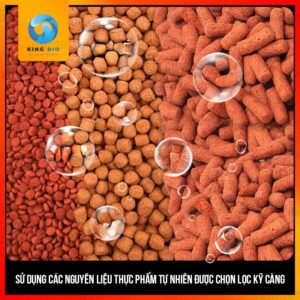 Cám cá lóc Xiaoyu thức ăn cân bằng dinh dưỡng, hỗ trợ lên màu - Ảnh 2