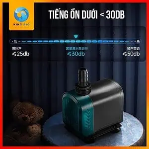 Máy bơm chìm Cherlam mạnh mẽ, siêu êm và điều chỉnh lượng nước - Ảnh 2