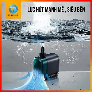 Máy bơm chìm Cherlam mạnh mẽ, siêu êm và điều chỉnh lượng nước - Ảnh 3