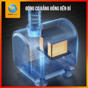 Máy bơm chìm Cherlam mạnh mẽ, siêu êm và điều chỉnh lượng nước - Ảnh 4
