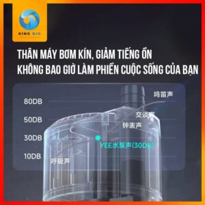 Máy bơm hồ cá thủy sinh Yee – 3 chức năng bơm, thổi oxy và tạo song - Ảnh 3