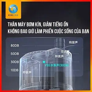 Máy bơm hồ cá thủy sinh Yee – 3 chức năng bơm, thổi oxy và tạo song - Ảnh 3