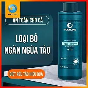 Chế phẩm sinh học diệt rêu Voonline Algae Remover cho hồ cá