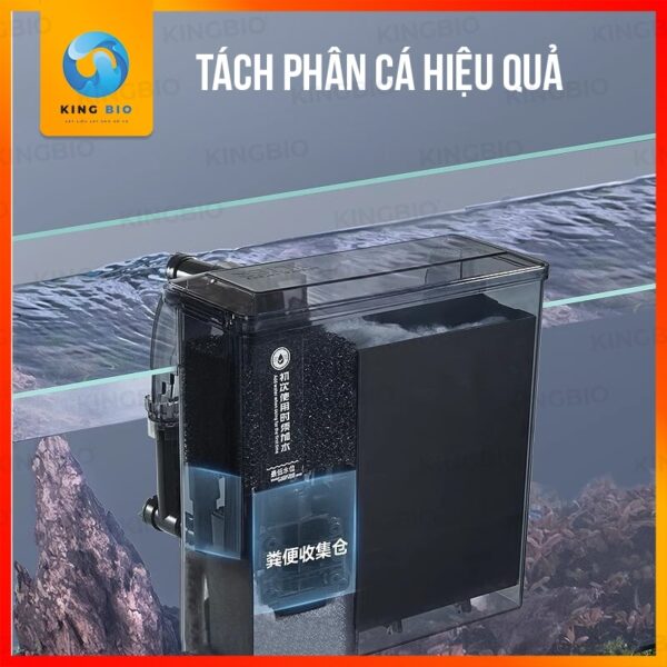 Lọc thác cao cấp Yee công suất lớn, có ngăn đựng vật liệu lọc - Ảnh 4