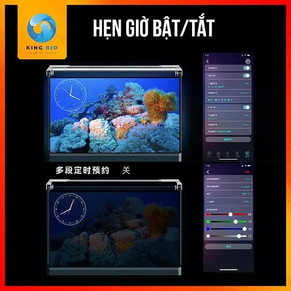 Đèn LED thông minh Xiaomei - Giải pháp chiếu sáng cao cấp cho hồ cá - Ảnh 4