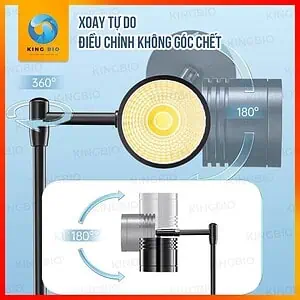 Đèn LED treo cao cấp Yee – hợp kim nhôm, tiết kiệm điện cho hồ cá thủy sinh và biotop - Ảnh 4