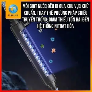 Đèn UV Yee gắn ngoài 10W diệt khuẩn và hạn chế rêu tảo cho bể cá - Ảnh 2