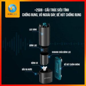 Máy lọc váng Cherlam thế hệ mới làm sạch bề mặt nước của hồ cá - Ảnh 4